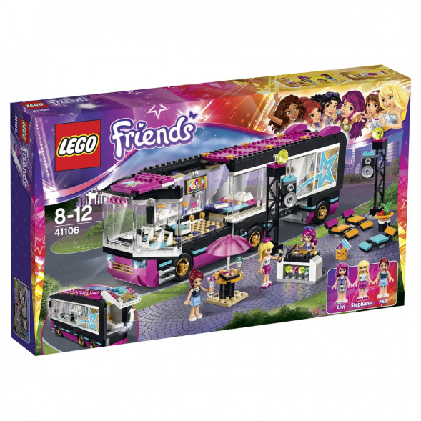 Конструктор LEGO Friends 41106 Поп звезда: гастроли в Сургуте