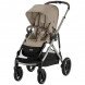 Детская коляска Cybex Gazelle S TPE Almond Beige с корзиной и дождевиком в Сургуте