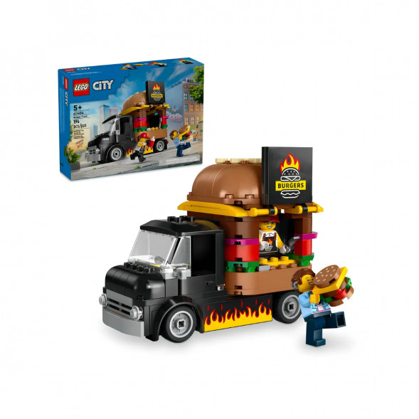 Конструктор LEGO City 60404 Бургерная на колесах в Сургуте