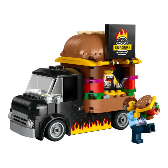 Конструктор LEGO City 60404 Бургерная на колесах в Сургуте