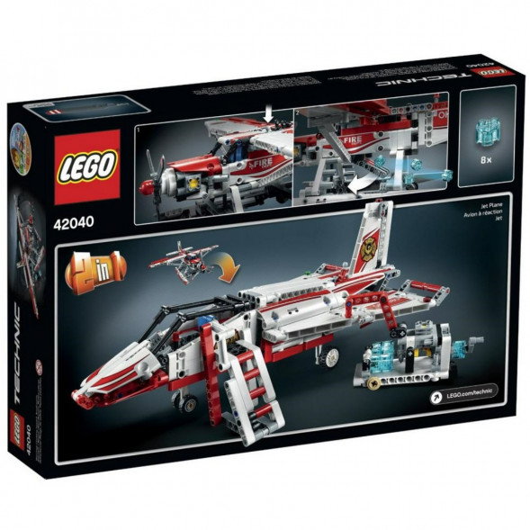 Конструктор LEGO Technic 42040 Пожарный самолет в Сургуте