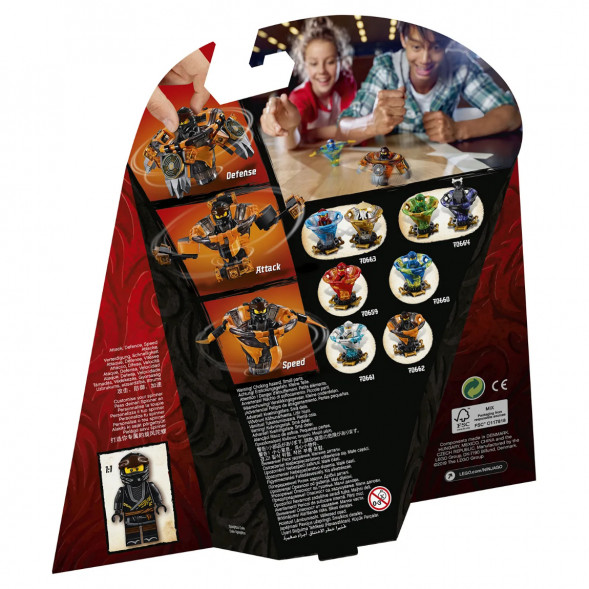 Конструктор LEGO Ninjago 70662 Коул мастер Кружитцу в Сургуте