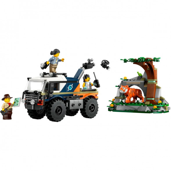 Конструктор LEGO City 60426 Внедорожный грузовик Исследователь джунглей в Сургуте