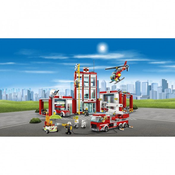 Конструктор LEGO City 60110 Пожарная часть в Сургуте