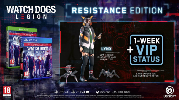 Игра Watch Dogs: Legion. Resistance Edition [PS4, русская версия] в Сургуте