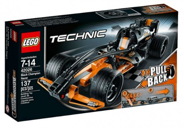 Конструктор LEGO Technic 42026 Чёрный гоночный автомобиль в Сургуте