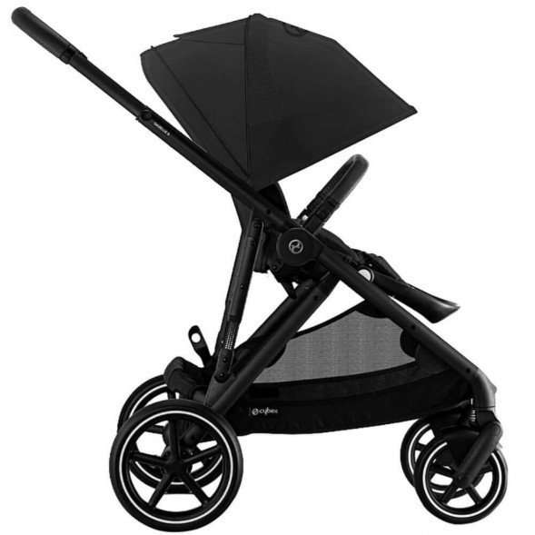 Детская коляска Cybex Gazelle S BLK Moon Black с корзиной и дождевиком в Сургуте