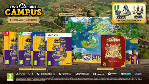 Игра Two Point Campus. Enrolment Edition [PS4, английская версия] в Сургуте