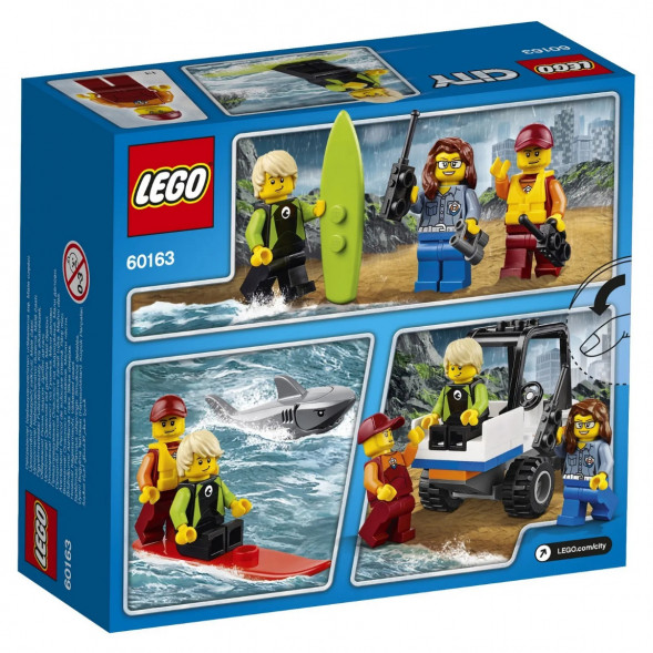Конструктор LEGO City 60163 Береговая охрана в Сургуте