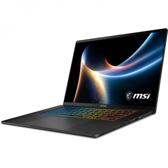 Ноутбук MSI Stealth 16 AI+ B3WI-012RU (16&amp;quot;, OLED, Intel Core Ultra 9 386H 2.1ГГц, 16 ядер, 32ГБ DDR5, 1ТБ SSD, NVIDIA GeForce RTX 5080, Windows 11 Home), черный в Сургуте