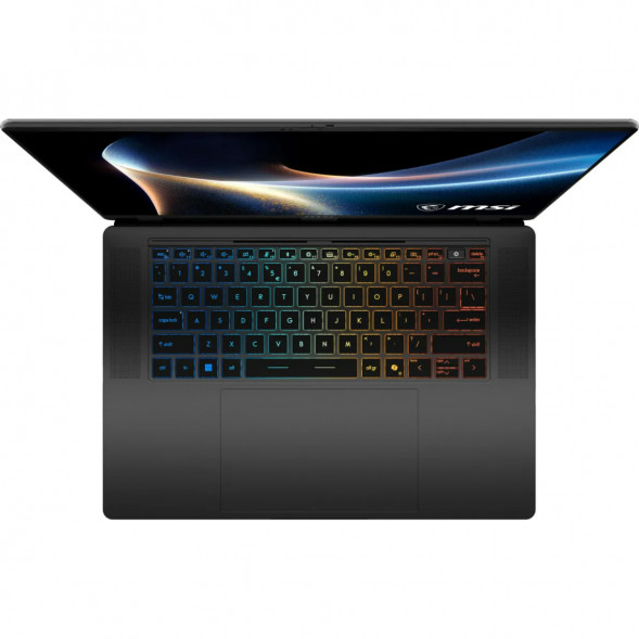Ноутбук MSI Stealth 16 AI+ B3WI-012RU (16&amp;quot;, OLED, Intel Core Ultra 9 386H 2.1ГГц, 16 ядер, 32ГБ DDR5, 1ТБ SSD, NVIDIA GeForce RTX 5080, Windows 11 Home), черный в Сургуте