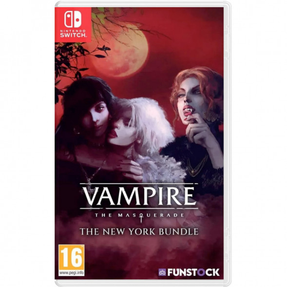 Игра Vampire: The Masquerade - Coteries of New York + Shadows of New York [Nintendo Switch, русские субтитры] в Сургуте