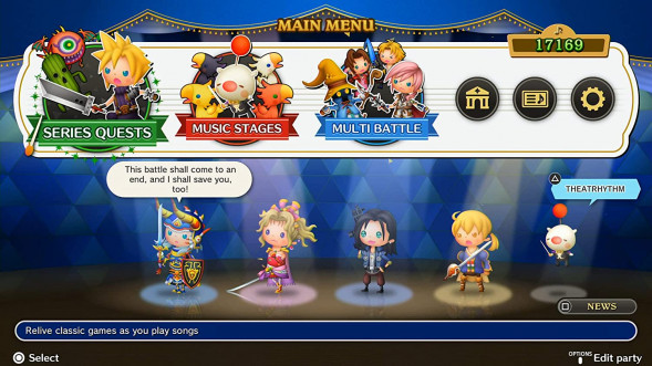 Игра Theatrhythm: Final Bar Line [Nintendo Switch, английская версия] в Сургуте