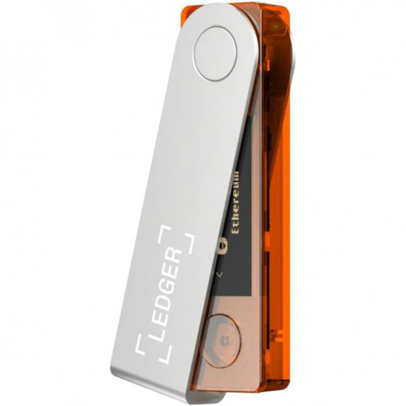 Аппаратный криптокошелек Ledger Nano X, BTC Orange  в Сургуте