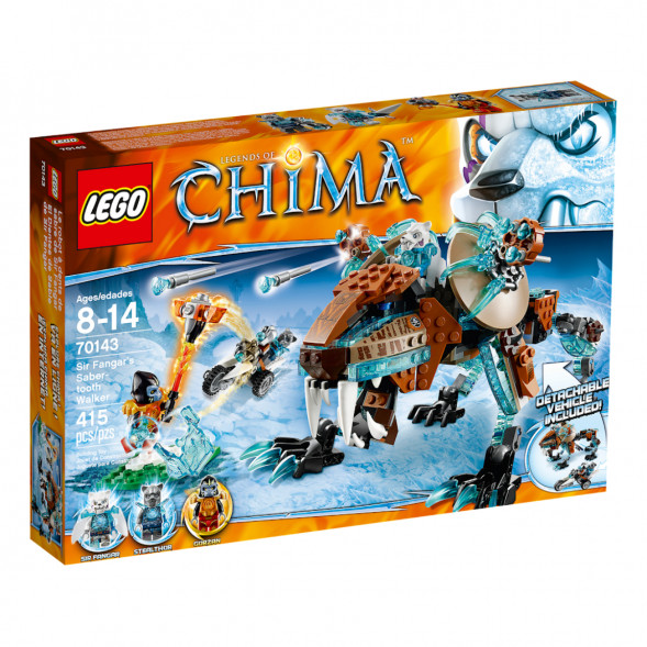 Конструктор LEGO Legends of Chima 70143 Саблезубый шагающий робот Сэра Фангара в Сургуте