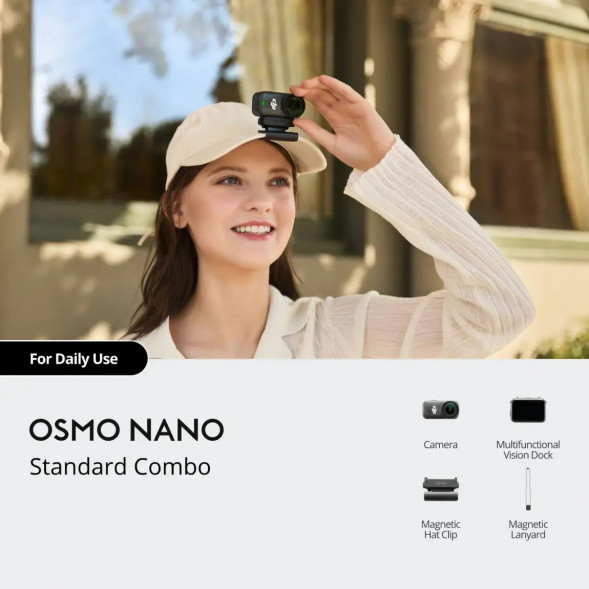 Экшн-камера DJI Osmo Nano 64 ГБ Standard Combo в Сургуте