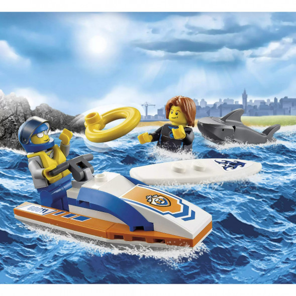 Конструктор LEGO City 60011 Спасение сёрфингиста в Сургуте