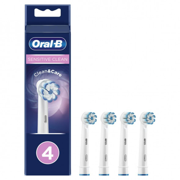 Насадки на зубные щетки Oral-B Sensitive Clean, 4 шт. в Сургуте