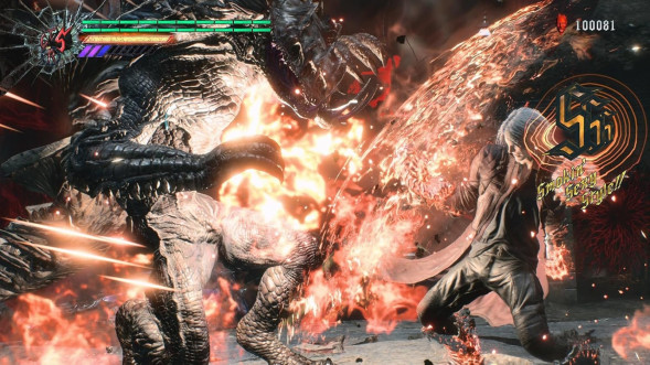 Игра Devil May Cry 5. Devil Hunter Edition [Nintendo Switch 2, русские субтитры] в Сургуте