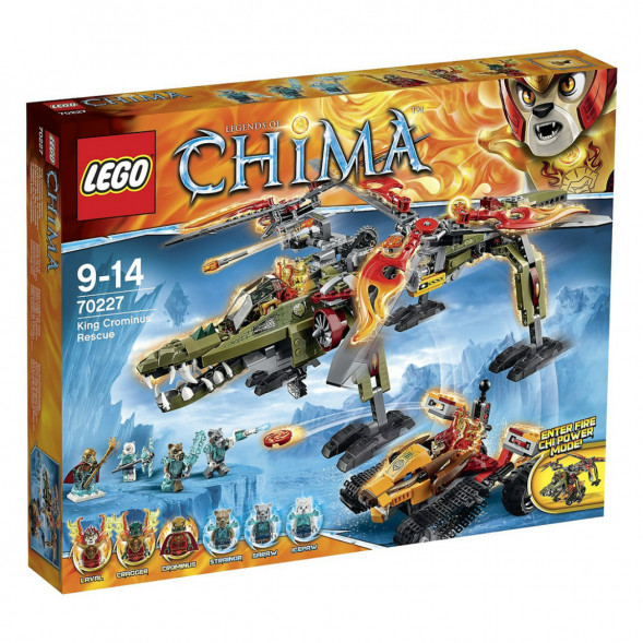 Конструктор LEGO Legends of Chima 70227 Спасение короля Кроми в Сургуте