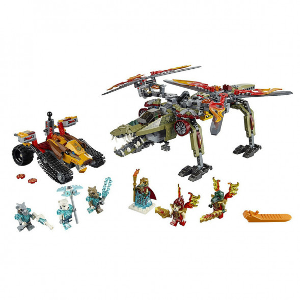 Конструктор LEGO Legends of Chima 70227 Спасение короля Кроми в Сургуте