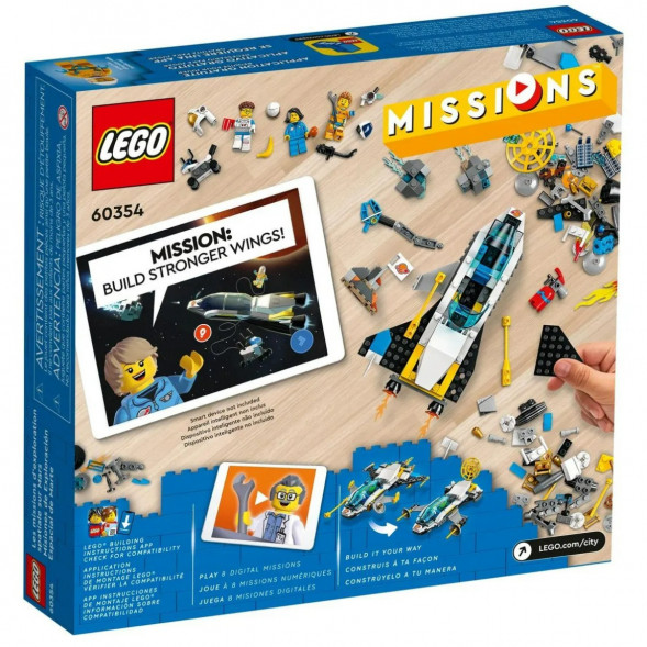 Конструктор LEGO City 60354 Космическая миссия для исследования Марса в Сургуте