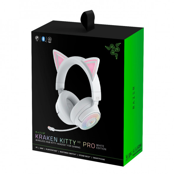 Наушники Razer Kraken Kitty V3 Pro Белый 2025 в Сургуте