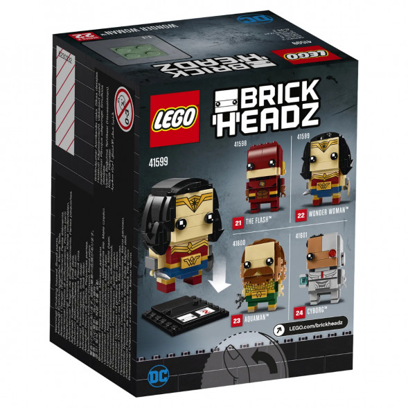 Конструктор LEGO BrickHeadz 41599 Чудо-женщина  в Сургуте