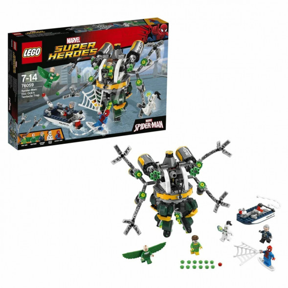 Конструктор LEGO Super Heroes 76059 Человек-паук: в ловушке Доктора Осьминога в Сургуте