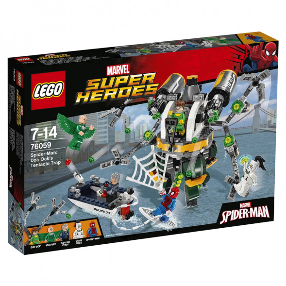 Конструктор LEGO Super Heroes 76059 Человек-паук: в ловушке Доктора Осьминога в Сургуте