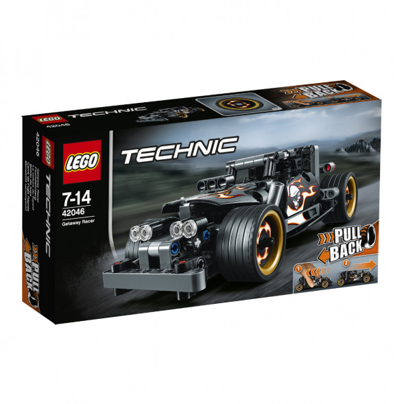 Конструктор LEGO Technic 42046 Гоночный автомобиль для побега в Сургуте