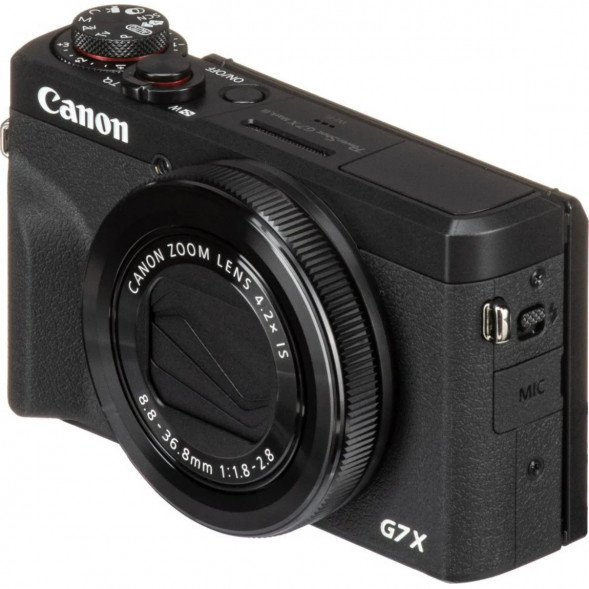 Фотоаппарат Canon PowerShot G7X Mark III, чёрный в Сургуте