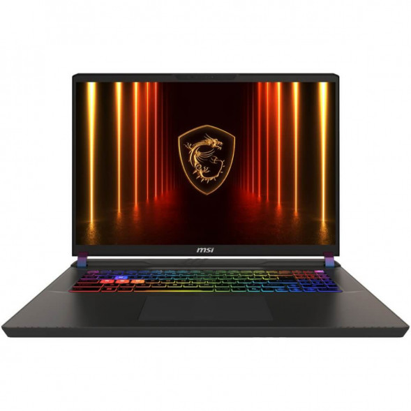 Ноутбук игровой MSI Vector 17 HX AI A2XWIG-063XRU (17&amp;quot;, IPS, Intel Core Ultra 9 275HX 2.7ГГц, 24-ядерный, 32ГБ DDR5, 1ТБ SSD, NVIDIA GeForce RTX 5080 16 ГБ, FreeDOS), серый космос в Сургуте