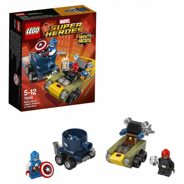 Конструктор LEGO Super Heroes 76065 Капитан Америка против Красного Черепа в Сургуте