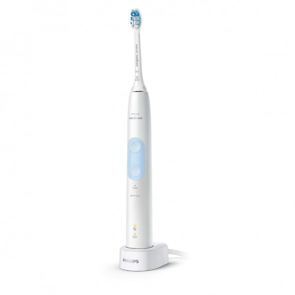 Электрическая звуковая зубная щетка Philips Sonicare ProtectiveClean 4500, White в Сургуте