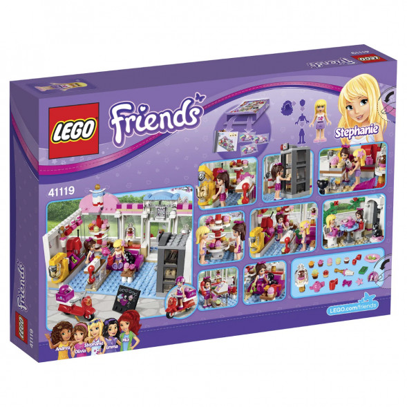 Конструктор LEGO Friends 41119 Кондитерская в Сургуте