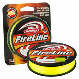 Леска Berkley FireLine 0,32mm 23,5kg 270m, Flame Green (желтый неон)