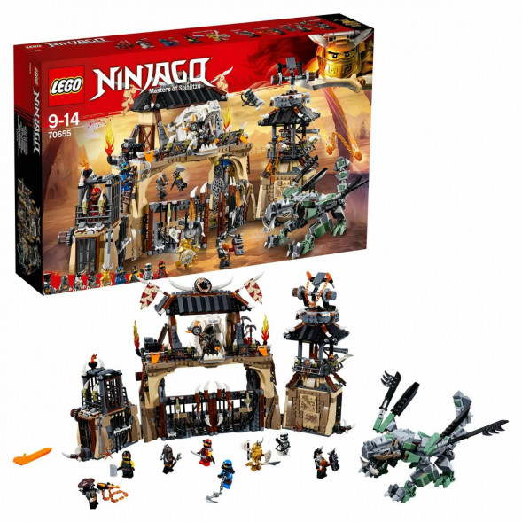 Конструктор LEGO Ninjago 70655 Пещера драконов в Сургуте