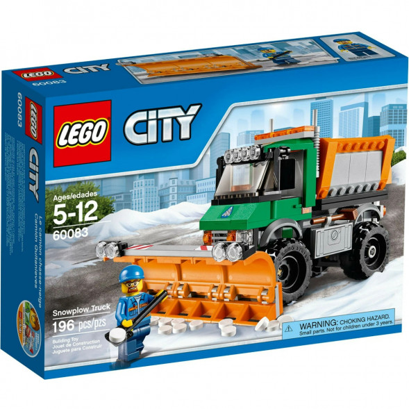 Конструктор LEGO City 60083 Снегоуборочный грузовик в Сургуте