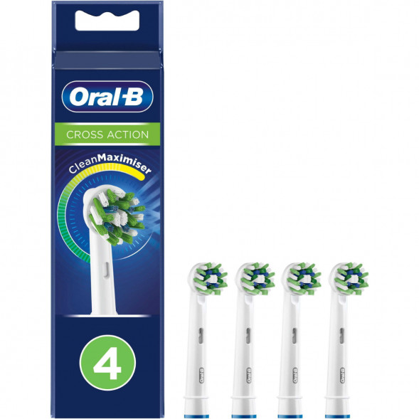 Насадки на зубные щетки Oral-B Cross Action, 4 шт. в Сургуте