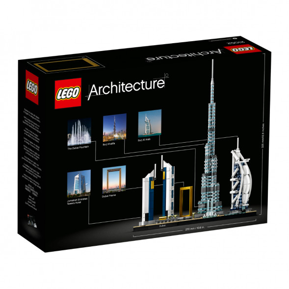 Конструктор LEGO Architecture 21052 Дубай в Сургуте