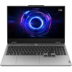 Ноутбук Lenovo LOQ 15IRX10 (83JE00WTIN) (15.6", IPS, Intel Core i7 14700HX 2.1ГГц, 20-ядерный, 16ГБ DDR5, 1ТБ SSD, NVIDIA GeForce RTX 5060 - 8 ГБ, без ОС), серый