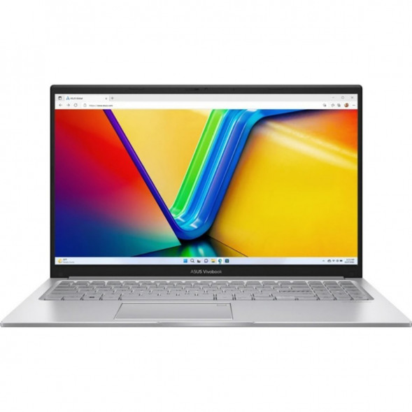 Ноутбук ASUS Vivobook 15 F1504VA-BQ336 (15.6&amp;quot;, IPS, Intel Core i5 120U 1.4ГГц, 10 ядер, 16ГБ DDR4, 512ГБ SSD, Intel Graphics, без ОС), серебристый в Сургуте