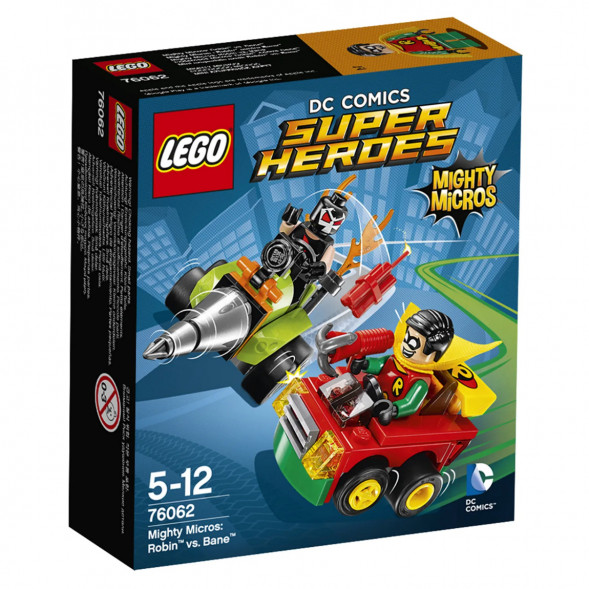 Конструктор LEGO Super Heroes 76062 Робин против Бэйна в Сургуте