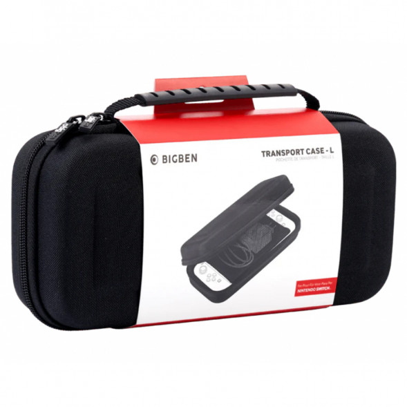 Чехол BIG BEN Transport Case - L для Nintendo Switch/Lite/OLED, черный в Сургуте
