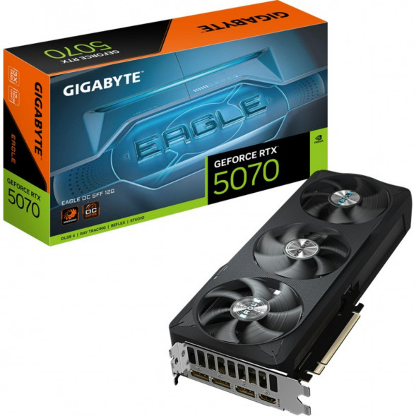 Видеокарта GIGABYTE GeForce RTX 5070 EAGLE OC SFF 12G (GV-N5070EAGLE OC-12GD 1.0) в Сургуте