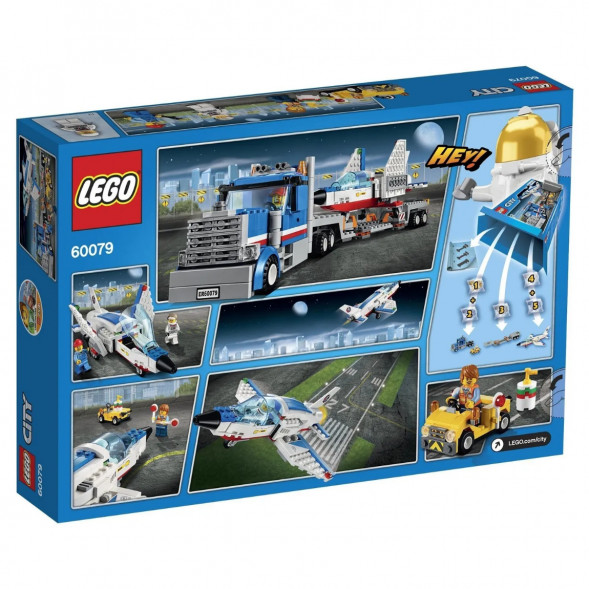 Конструктор LEGO City Space Port 60079 Транспортер для учебных самолетов в Сургуте