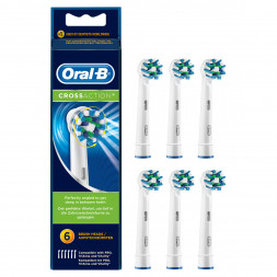 Насадки на зубные щетки Oral-B Cross Action, 6 шт.