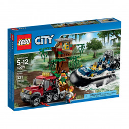 Конструктор LEGO City 60071 Полицейский корабль на воздушной подушке