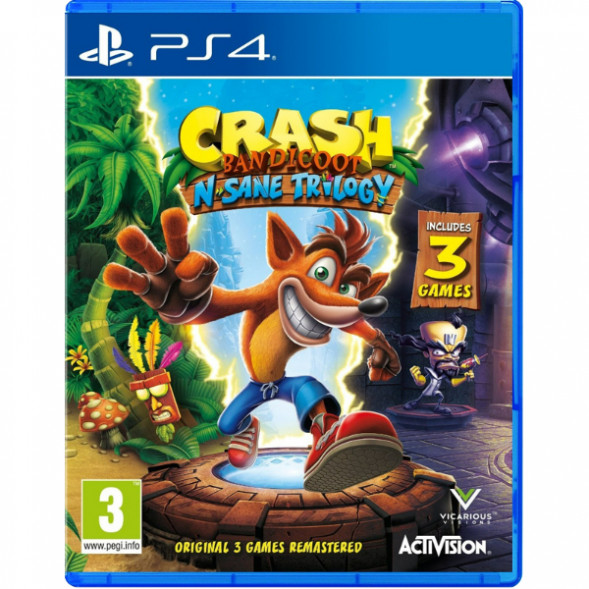 Игра Crash Bandicoot N-Sane Trilogy для PlayStation 4 в Сургуте